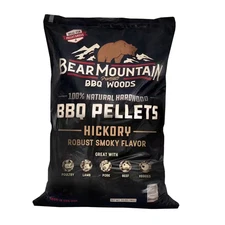 Premium All-Natural Hardwood Hickory Smoker Pellets, 20 Lbs.