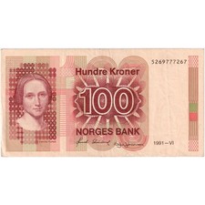 [#336398] Norway, 100 Kroner, AU