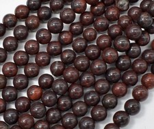 Brecciated Jasper Round 4mm Stone Beads 12  Strand