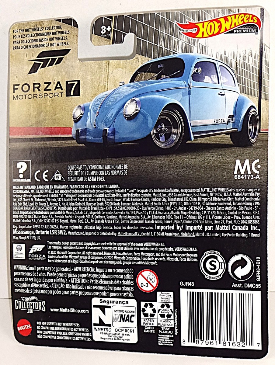 Hot Wheels GJR48 1:64 Forz Motorsport Volkswagen Classic Bug Car