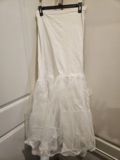 David's Bridal A-Line Petticoat Slip, White, Size L, MPN 55020021