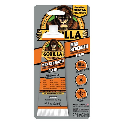 #ad #ad Gorilla Glue 2.5oz Tube Clear Max Strength 1 EA $15.31