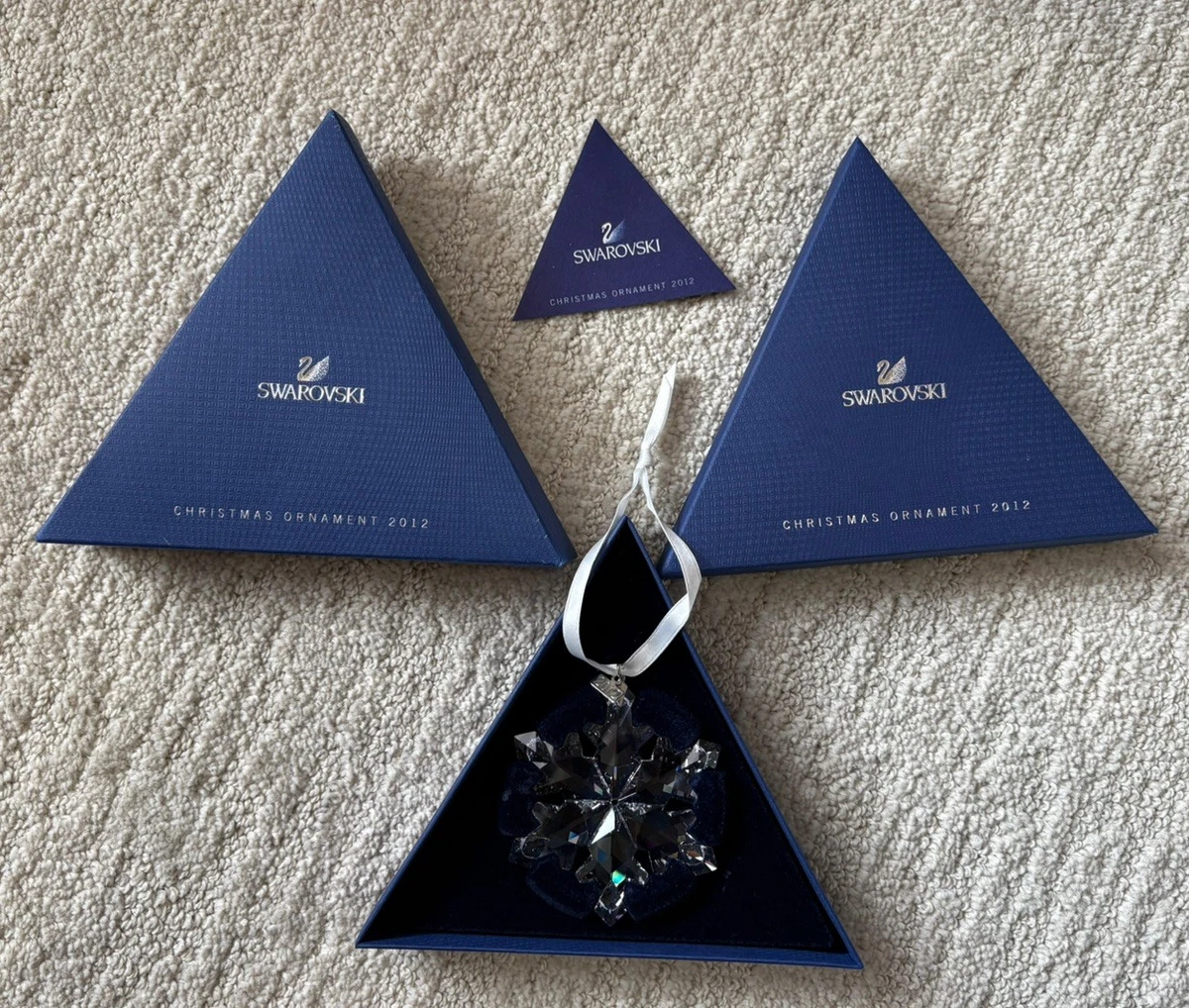 Swarovski Crystal Christmas Ornament 2012 for sale | eBay