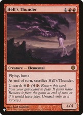 x1 Hell's Thunder - The List - The List - NM - MTG