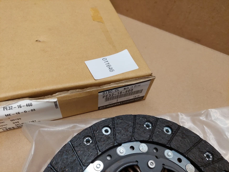 Mazda Mx-5 ND Clutch Disc Plate  2.0 Petrol 2015-on PE3216460 Genuine NEW - Image 4 of 4