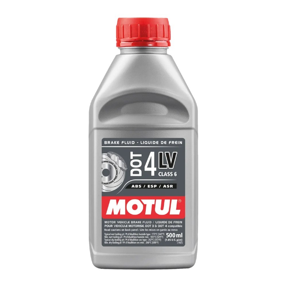 Motul DOT 4 LV (Low Viscosity) Brake Fluid - 500ml | eBay Australia