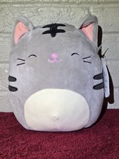 Tally The Grey Striped Tabby Cat Squishmallow...