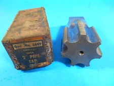 Chicago No. 3449 Taper Pipe Tap 2" 7 Flutes