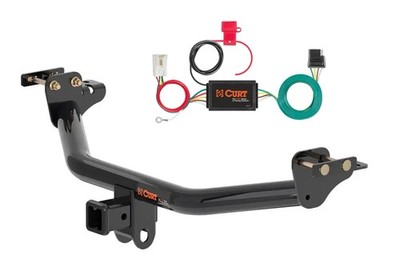 Curt Class 3 Trailer Hitch 2'' Receiver w/ Custom Wiring for 18-22 Outlander PHEV