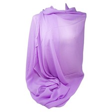 Stola donna glicine chiffon leggera coprispalle da cerimonia elegante