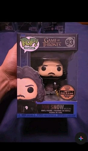 NEW! Funko Pop! Jon Snow Wildling #93 Game of Thrones LTD 4500 PCS! w/protector