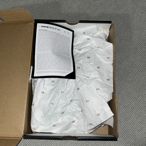 NUOVO Nike Air Jordan 1 High G tacchetti da golf bianco-verde pino taglia 9,5 DQ0660-130 - Foto 15 di 15