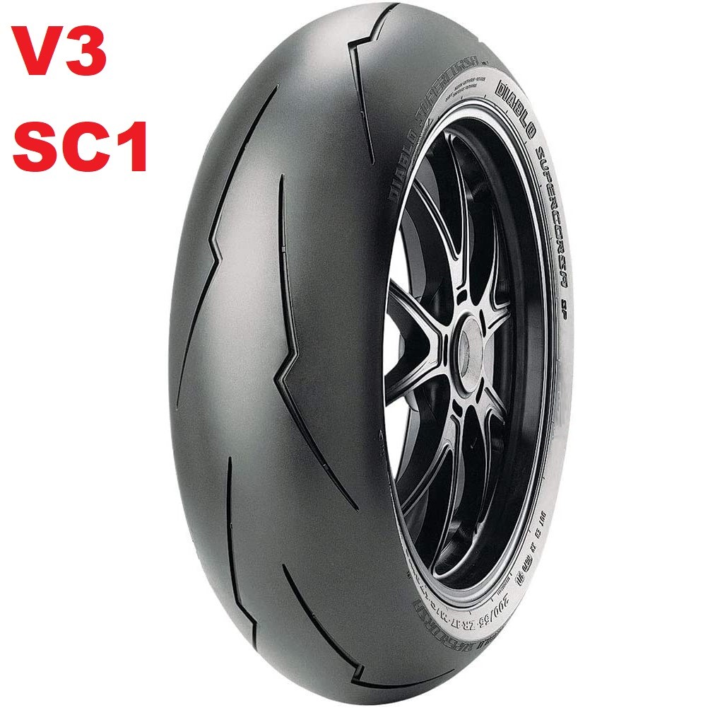 Track Tyre PIRELLI Diablo Supercorsa V3 180/60 ZR17 75W TL Rear SC1