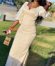 African Women's Traditional Clothing For Ceremony, Wedding Guest