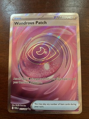  Pokémon TCG-Wondrous Patch-117/088-Me03: Perfect Order-Holo-Full Art-M/NM! 