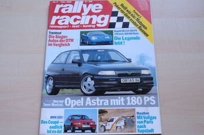 1) Rallye Racing 02/1992 - Bugatti EB 110 mit 550PS  - Peugeot 309 GTI 16V mit 1