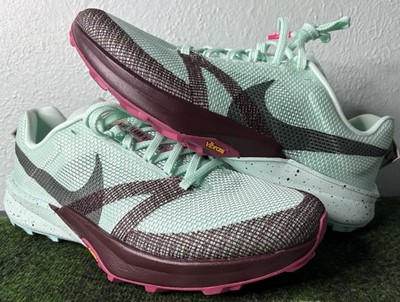 US Men s 9/W 10.5 - Nike Terra Kiger 10  Mint Foam/Burg Crush/Swt Beet/Seaweed 