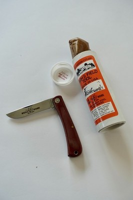 Great Eastern Cutlery #71 Bull Nose   Red Linen Micarta