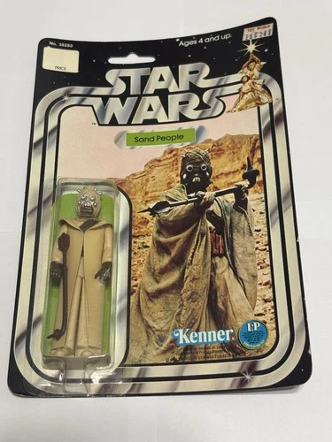 Kenner Star Wars Sand People Action Figure 1978 Vintage Carded MOC VINTAGE HTF