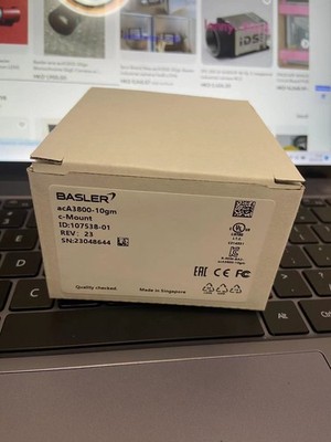 Basler ACA3800-10gm 10-megapixel CAMERA aca3800-10gm  UPS Worldwide Expedited