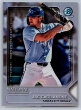 JAC CAGLIANONE 2025 BOWMAN CHROME NATIONAL PROSPECTS REFRACTOR #TP-5