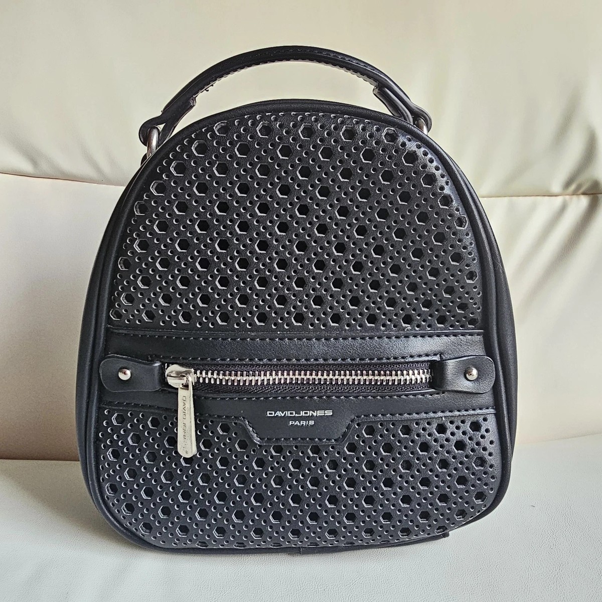 david jones leather backpack PU at A Roese Boutique Leather Backpack David Jones -
