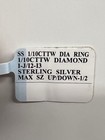 Enchanted Disney Frozen Sven 1/10tcw Diamond Antlers Silver Ring Sz 7 — photo 5