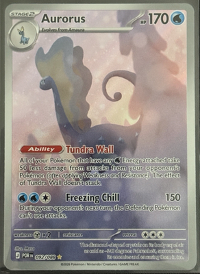#ad Aurorus 092 088 Perfect Order Special Illustration Rare NM M $6.99