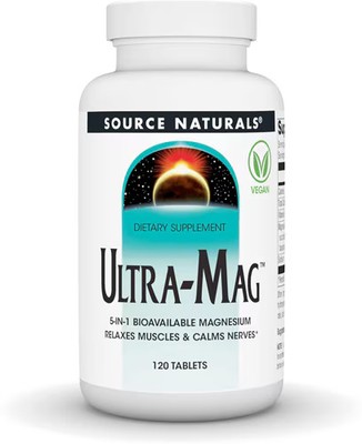2 X Source Naturals Ultra-Mag� -- 120 Tablets
