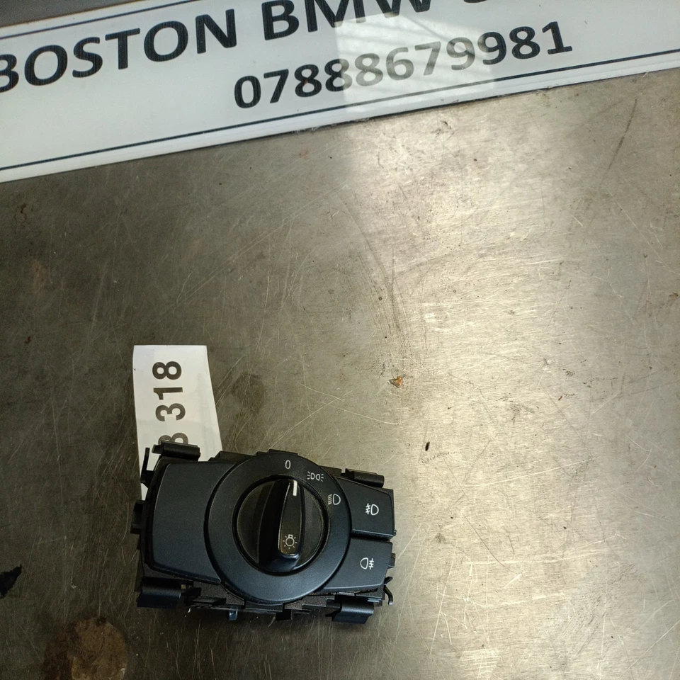 BMW E87 E90 E91 Xenon Headlight Control Element Light Switch 6932798 - Image 4 of 4