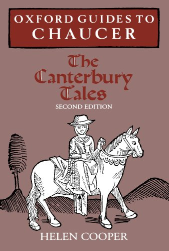 Oxford Guides To Chaucer: The Canterbury Tales - Cooper, Helen