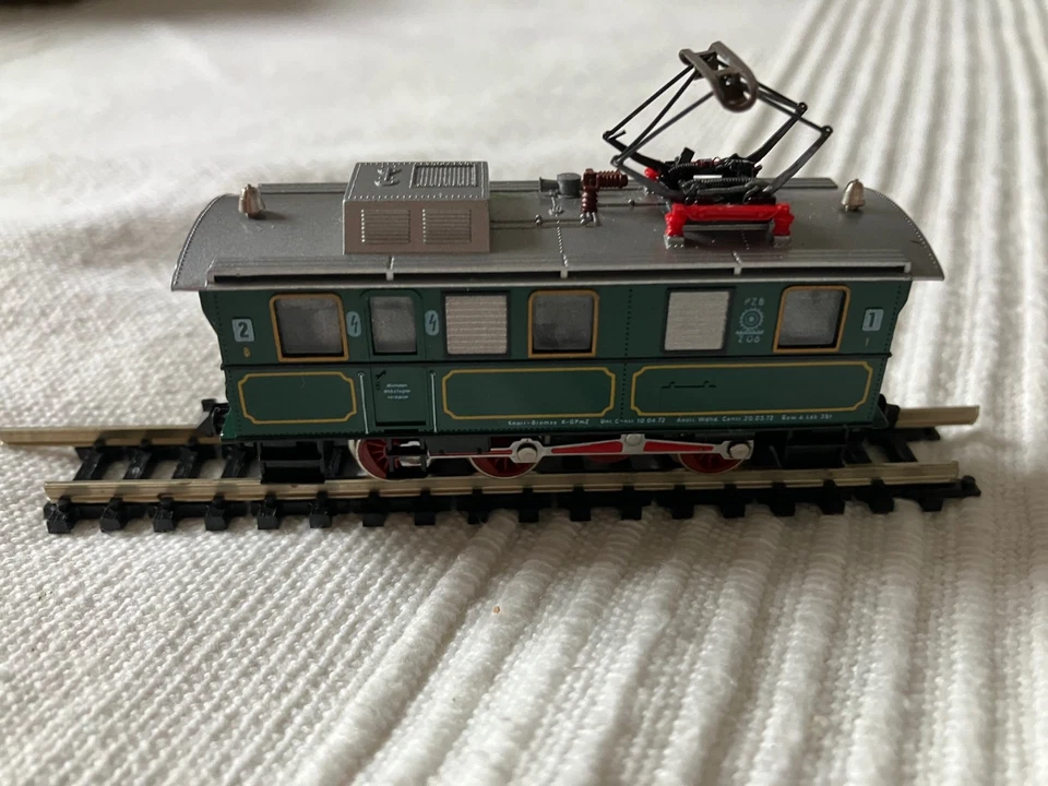 Fleischmann N 7306 E-Lok Zahnradbahn Z06 der PZB - Bild 4 von 4