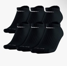 nike no show socks mens black