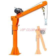 Pickup Kran elektrisch mit Steuerung Autokran Hebekran Klappbar Seilwinde 12V