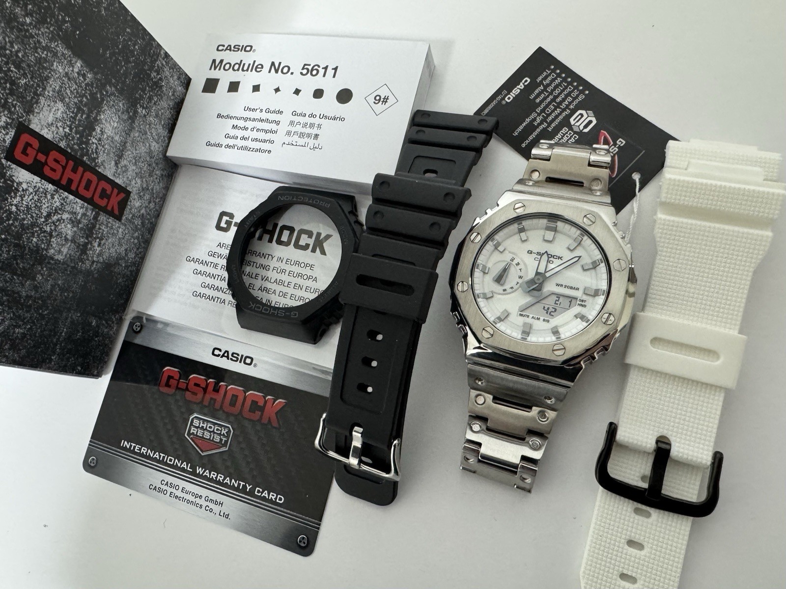 CASIO G-SHOCK GA-2100-WD 1AER A ESTRENAR CON ETIQUETAS PUESTAS + EXTRAS CASIO