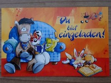 Diddl Karte Du bist eingeladen! | Sammler Rarit&auml;t