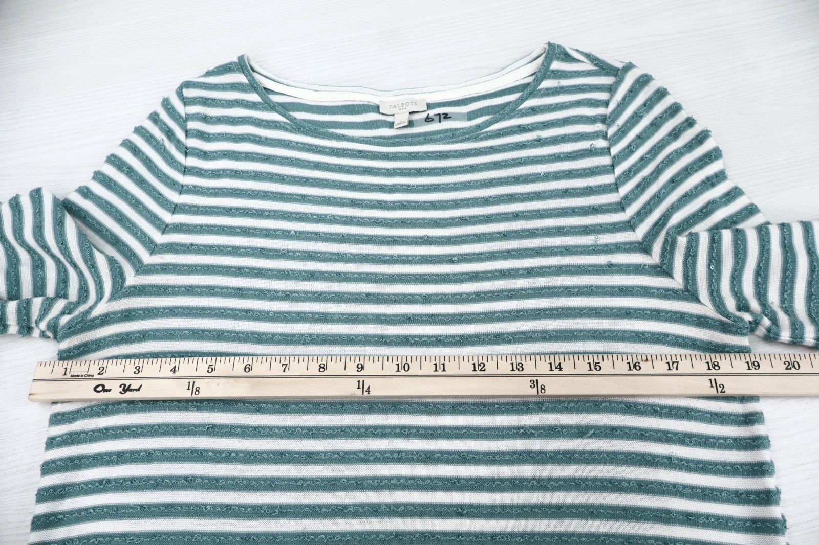 TALBOTS Women's Polyester Pullover Sweater Long S… - image 12