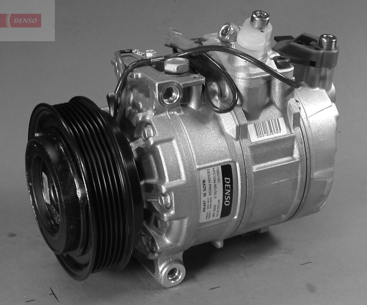 Air conditioning compressor R 134a ND-8 DCP02005 DENSO for AUDI VW SKODA - Image 5