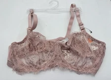 NEW Skarlett Blue Entice Balconette Bra Romance/Rose Size 38DD NWT