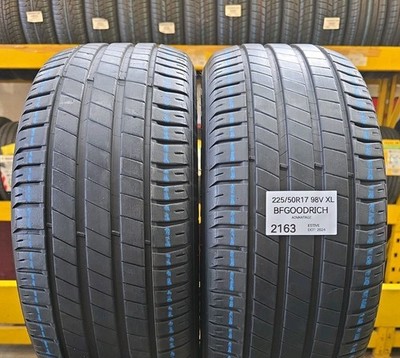 GEBRAUCHT: 2 SOMMERREIFEN 225/50 R17 98V XL BF GOODRICH ADVANTAGE DOT: 2024...