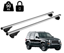 Nordrive Dachträger Querträger für Jeep Cherokee (KJ) 01-2008, mit Relingstange