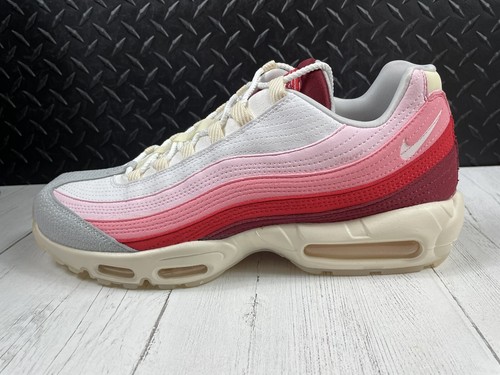 Größe 14-Nike Air Max 95 QS Schuhe Herren Turnschuhe Team rot/Summit weiß DM0012-600 - Bild 9 von 12