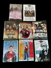 Lot Of 8 Classic Comedy DVD Films Movies Sleeper Napoleon Dynamite Big Lebowski