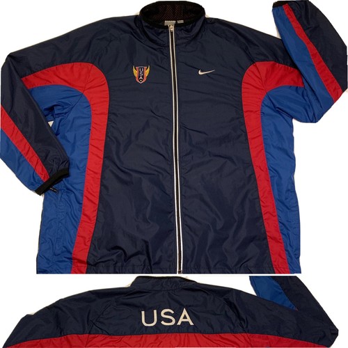 Vtg NIKE USATF USA Track \u0026 Field 