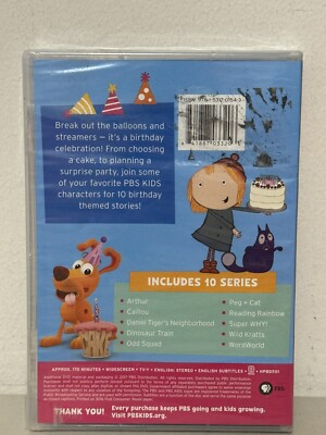 PBS Kids: Happy Birthday (DVD) Brand New Sealed 841887033206