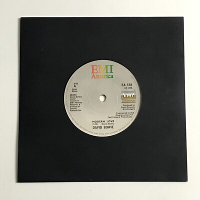 David Bowie - Modern Love 7'' Vinyl Record - EA 158