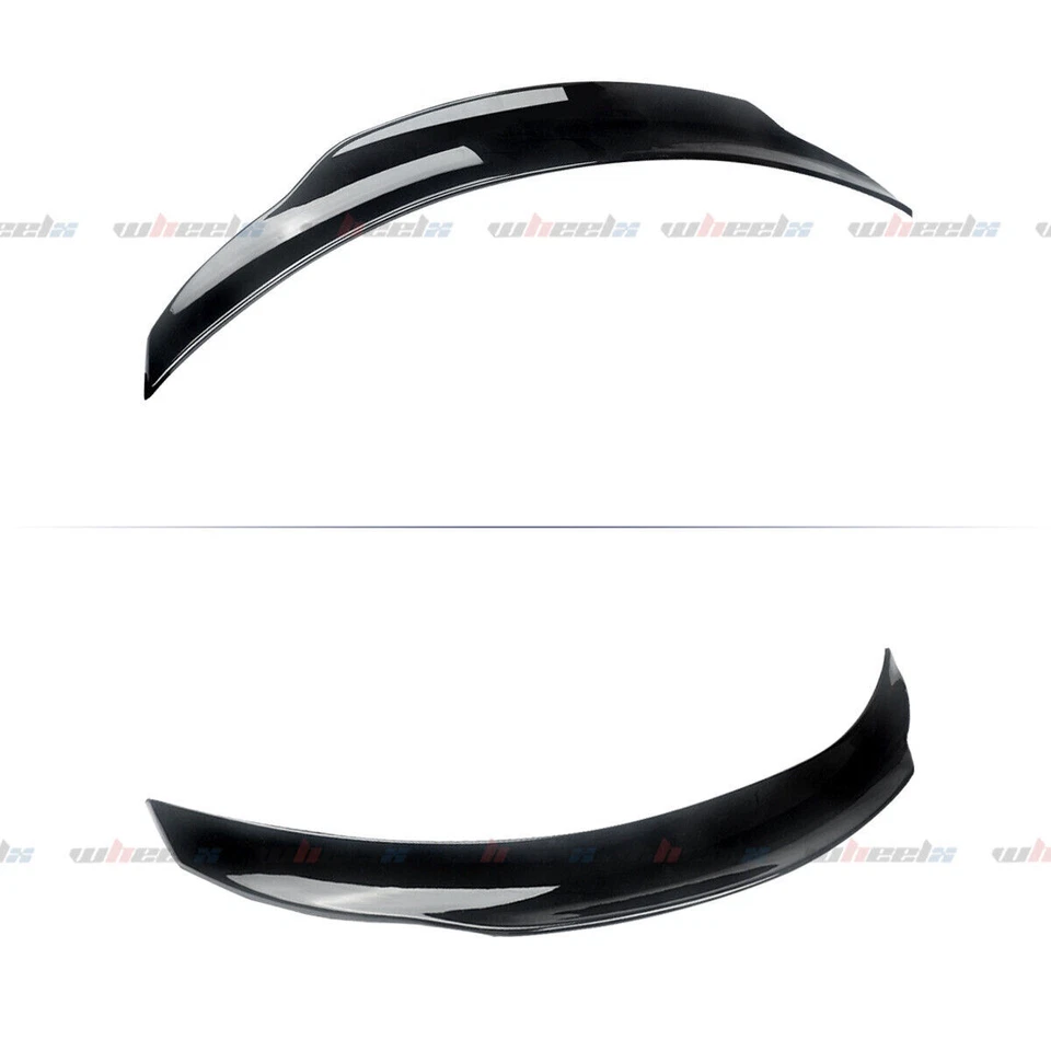 Alerón trasero negro brillante para Mercedes Benz W205 C200 C300 C43 AMG 2015-21 Foto 3 de 4