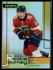 2021-22 UD Synergy Rookie Journey Home Anton Lundell /799 #RJ-15 H8R3F