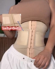 Fajas Colombainas Body Shaper Hourglass Waist Trainer Compression Tummy Belt Gym