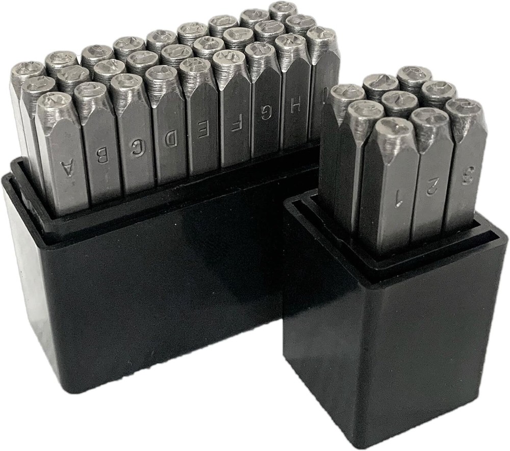Metal Stamps for Jewelry Stamping Kit Metal Stamping Kit VIN Number Stamping Set